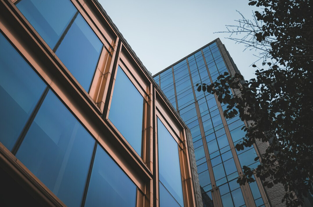 modern office building