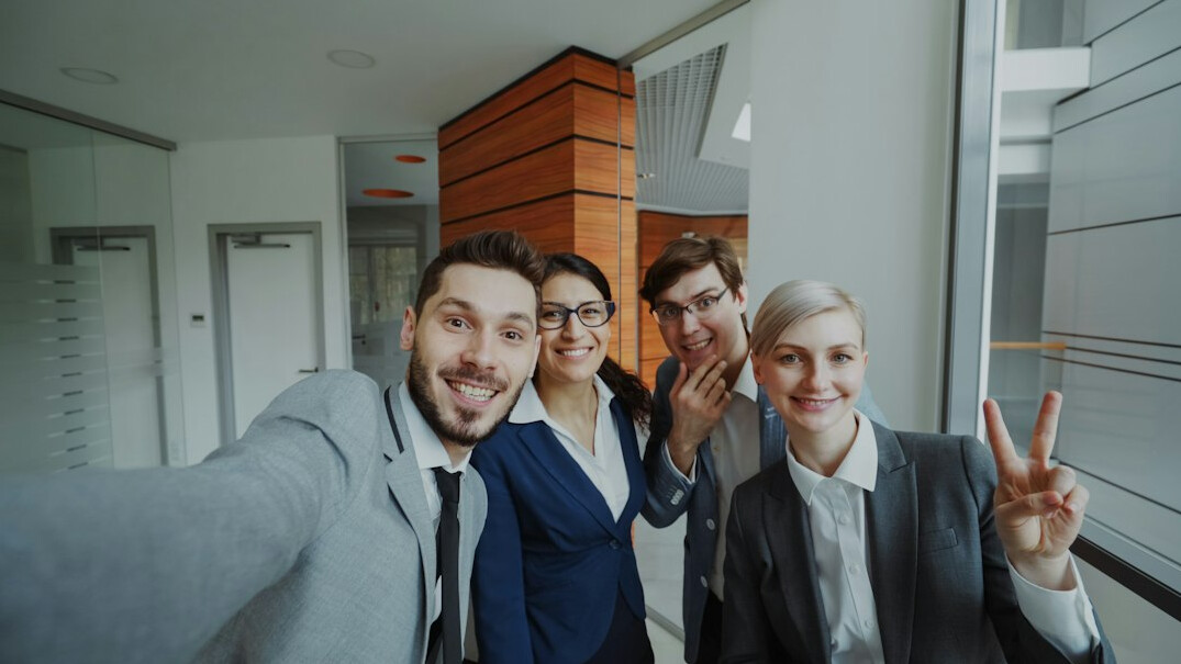 successful business team
